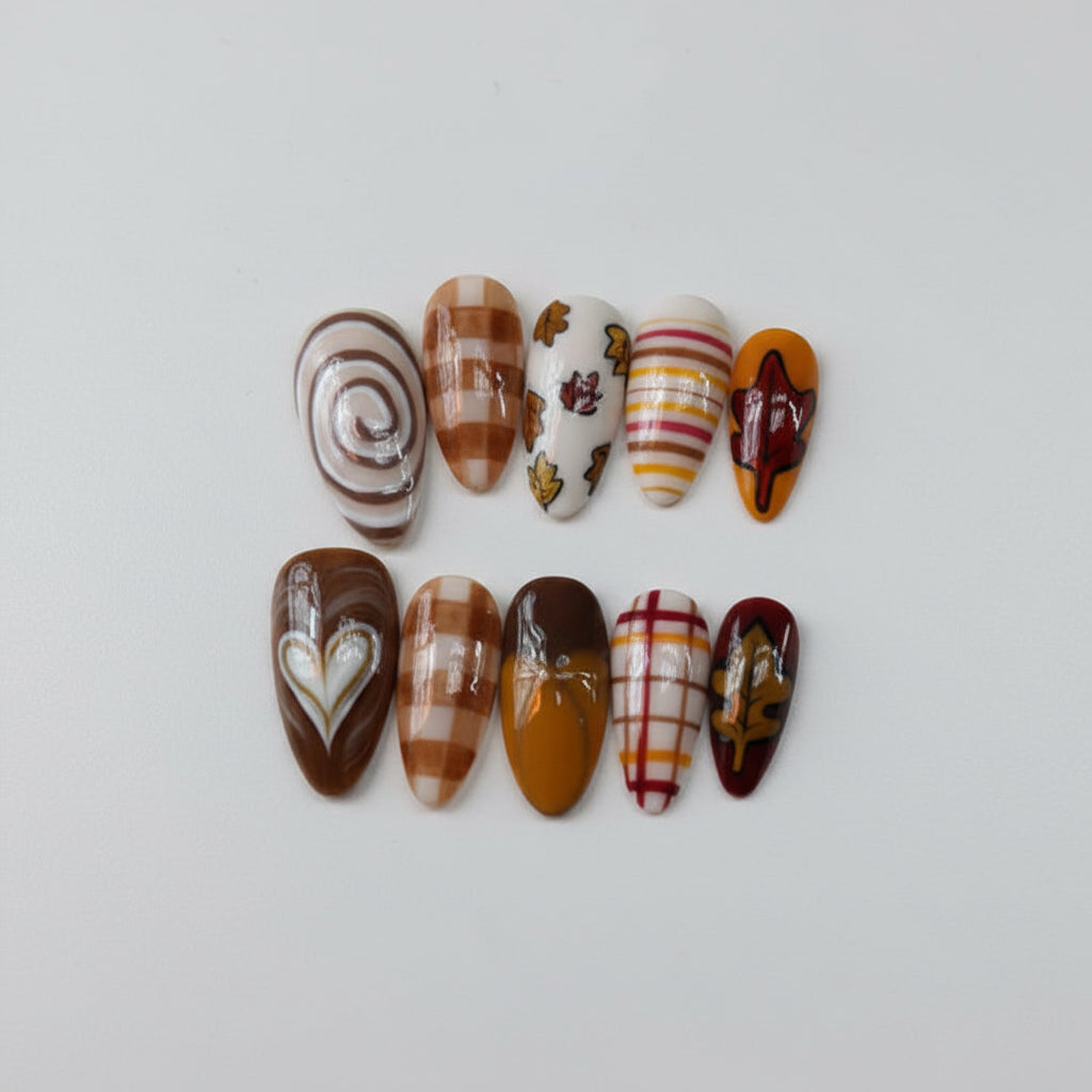 Cozy Cafe Nail Set