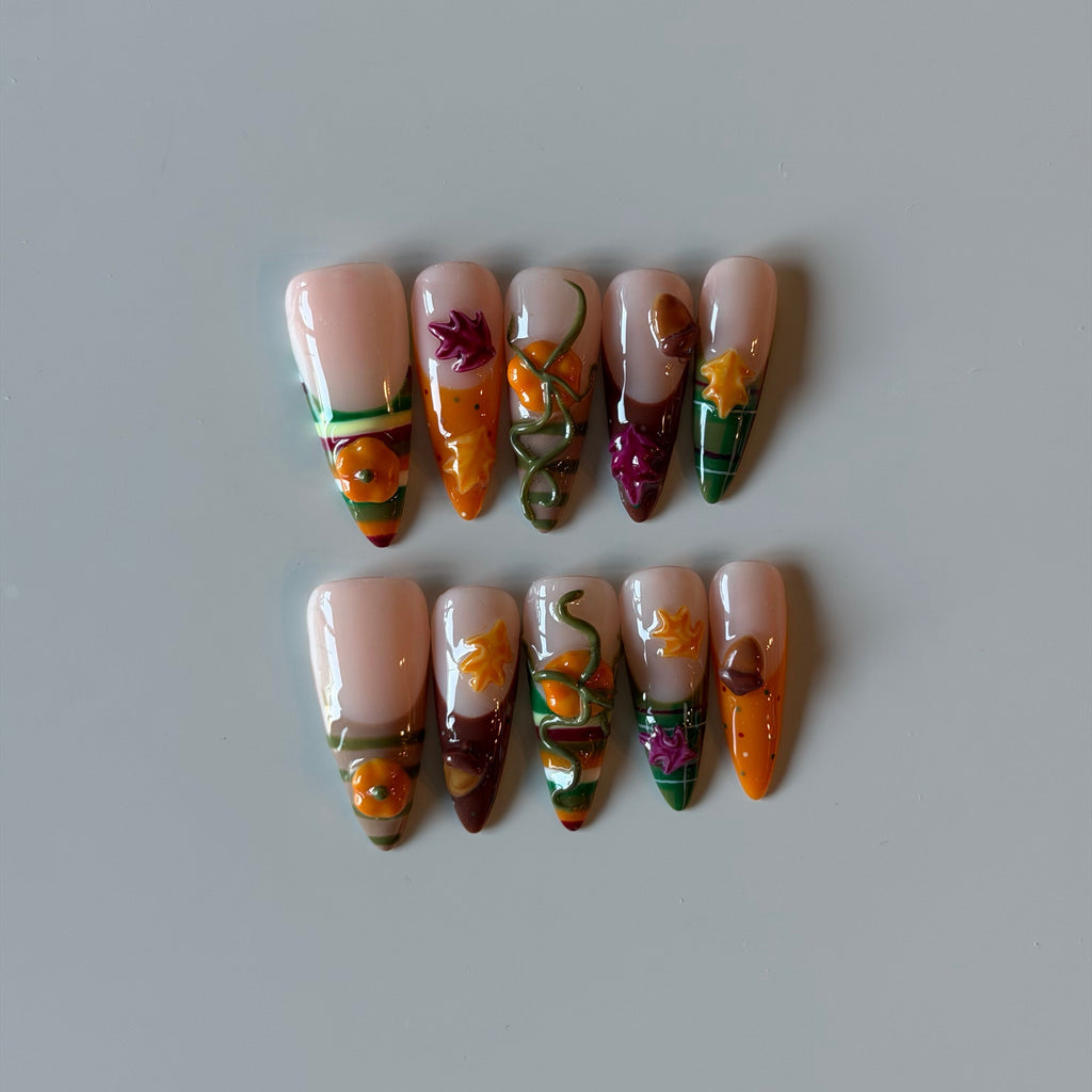 Fall Harvest Nail Set